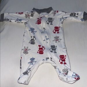 Garanimals Robot Print Kids Pajamas - Red, Gray, Blue